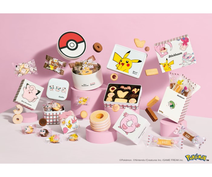 春を彩るピンク色のポケモンたちが大集合！「ユーハイム」から春のギフトが登場