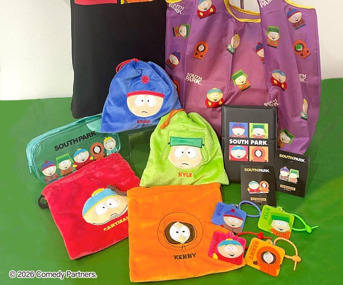 アメリカ発の人気アニメ・シリーズ「サウスパーク」×「サンキューマート」コラボ雑貨が登場！