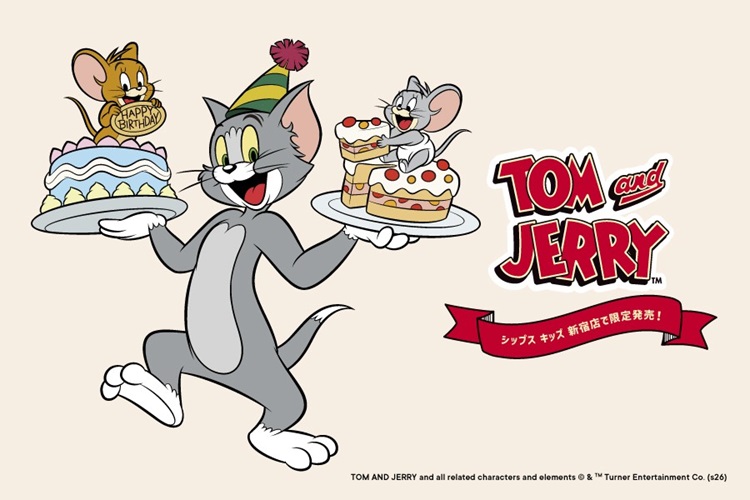 『トムとジェリー』×「SHIPS KIDS」コラボ！大人も使えるTシャツ＆トートバッグが新宿店限定で発売