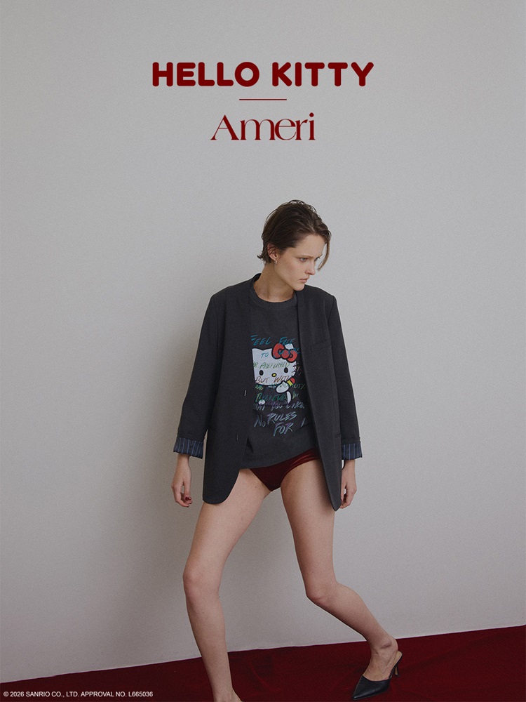 「ハローキティ」×「Ameri」初コラボ！アパレルアイテムなど全5型が登場