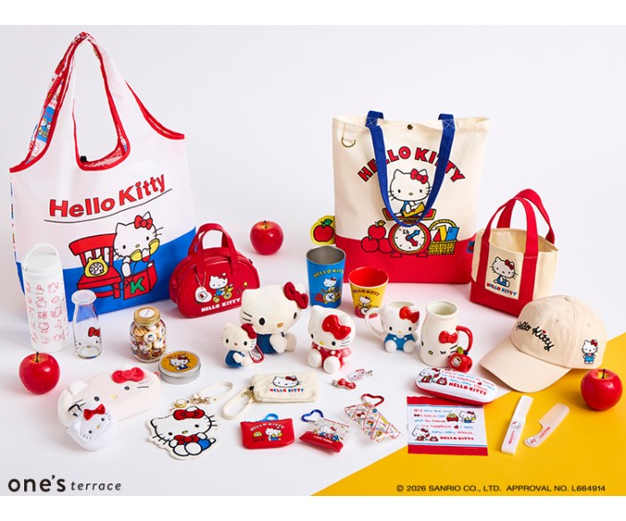 「ハローキティ」グッズが約100種類大集合！「one’sterrace」で店頭イベント開催