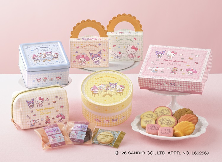 サンリオキャラクターズ×「銀座コージーコーナー」ホワイトデー期間限定のギフトが登場！