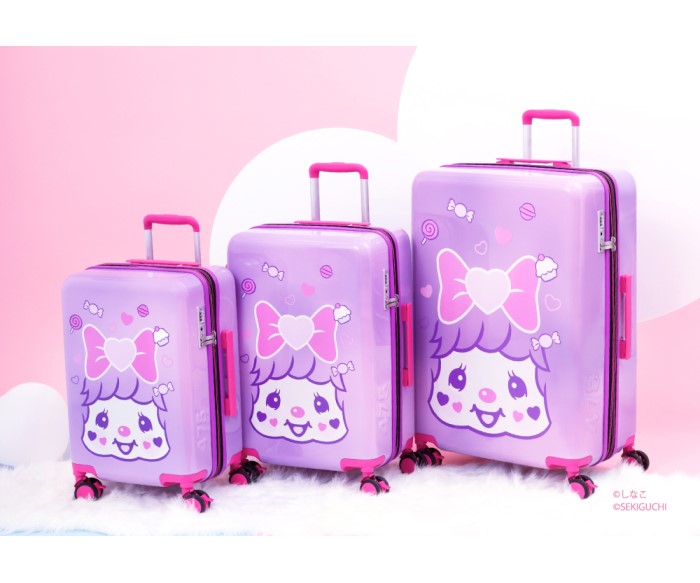 「しなこ×モンチッチ」コラボスーツケース＆ボストンバッグ＆ランドセルが登場！