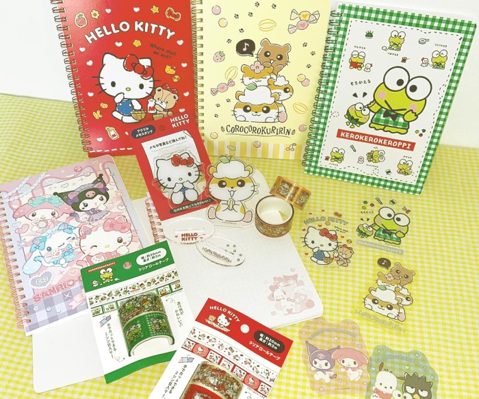 『サンリオキャラクターズ』サンキューマート限定の文具アイテムが新登場！