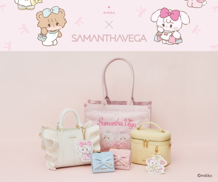 「Lil ala mode」×「SAMANTHAVEGA」全18種のコラボアイテムが新登場！