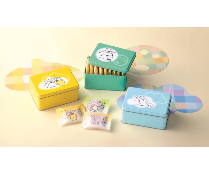 サンリオキャラクターズ×もち吉コラボ第2弾！限定デザイン缶に「あられクランチチョコ」が新登場