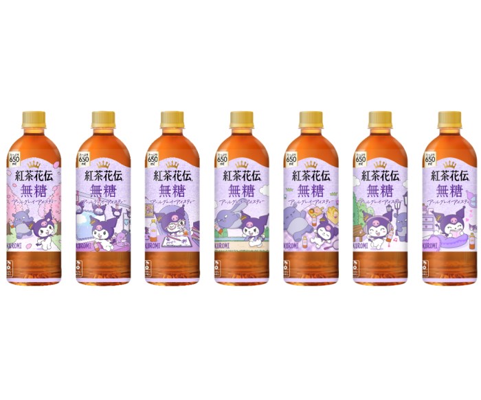 「サンリオキャラクターズ」×「紅茶花伝」初コラボ！限定コラボボトル全31種が期間限定で登場