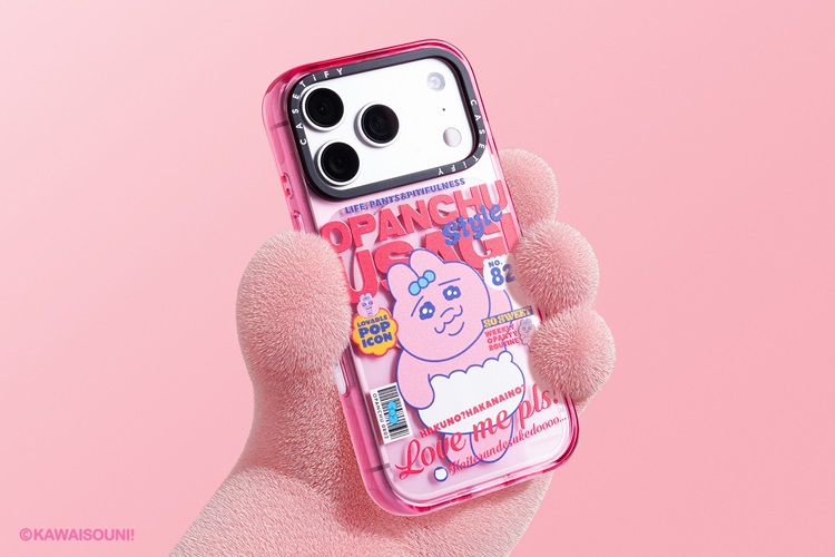 「おぱんちゅうさぎ」×「CASETiFY」初コラボ！描き下ろしデザインのテックアクセサリーが登場