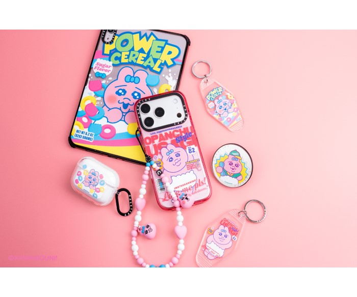「おぱんちゅうさぎ」×「CASETiFY」初コラボ！描き下ろしデザインのテックアクセサリーが登場